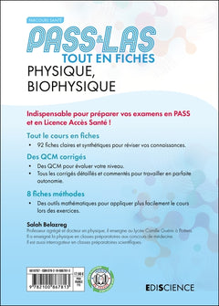 PASS & LAS Tout-en-fiches Physique et Biophysique