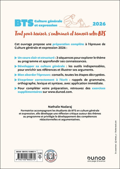 BTS Culture générale et Expression 2025-2026