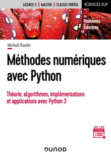 Méthodes numériques avec Python