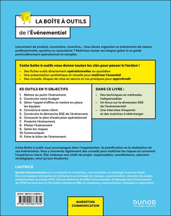 La boîte à outils de l'événementiel