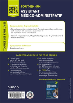 Concours Assistant médico-administratif 2024-2025 - Tout-en-un