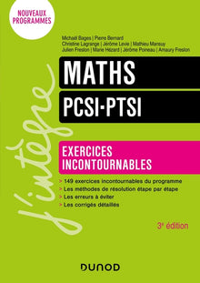 Maths Exercices incontournables PCSI-PTSI