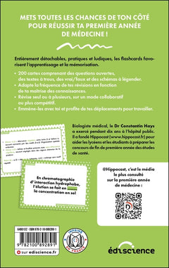 PASS & LAS Biochimie - Révisez en 200 flashcards !