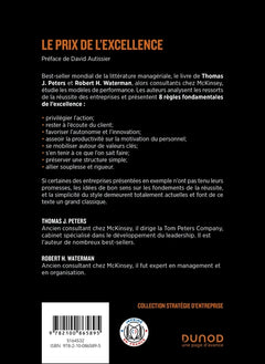 Le prix de l'excellence - 2e éd.