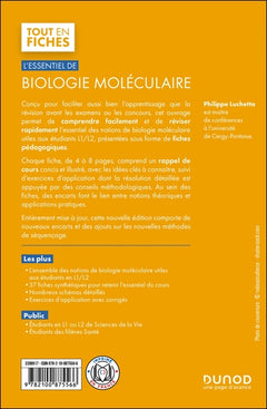 L'essentiel de biologie moléculaire