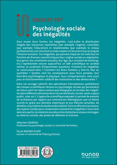 Psychologie sociale des inégalités