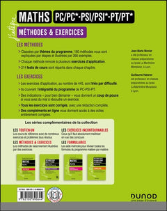 Maths Méthodes et Exercices PC/PC*-PSI/PSI*-PT/PT* - 5e éd.