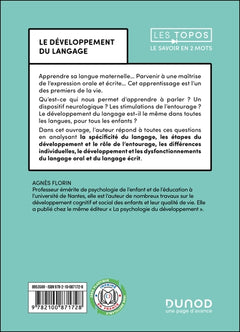 Le développement du langage