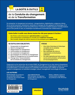 La boîte à outils de la Conduite du changement et de la transformation - 3e éd.