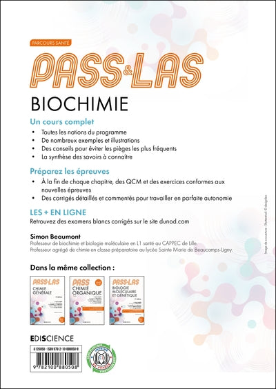 PASS & LAS Biochimie - 2e éd.
