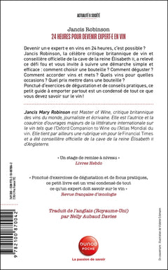 24 heures pour devenir expert·e en vin
