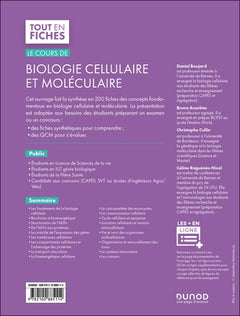 Le cours de biologie cellulaire et moléculaire - 5e éd.