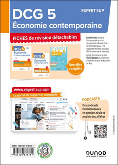 DCG 5 Economie contemporaine - Fiches de révision