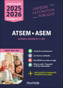 Concours ATSEM ASEM  - Tout-en-un - 2025-2026