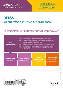 DEASS - Tout en un: Diplôme d'Etat d'Assistant de Service Social