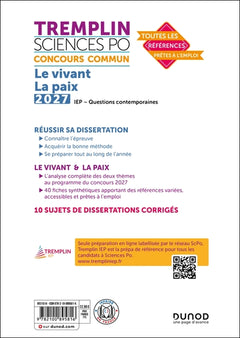 Tremplin Concours IEP Questions contemporaines 2027