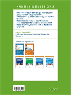 Manuel visuel de biologie pour psychologues