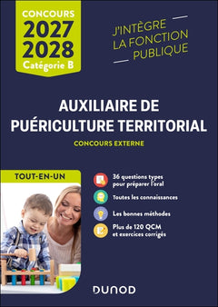 Concours Auxiliaire de puériculture territorial 2027-2028
