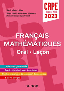 Concours Professeur des écoles - Français et Mathématiques - Oral/Leçon - CRPE 2023 - Master MEEF: Oral · Leçon