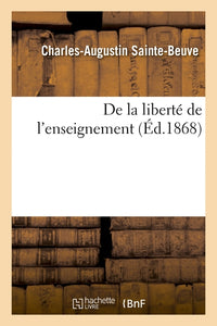 De la liberte de l'enseignement