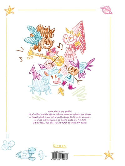 Gabie aux craies de couleur T01