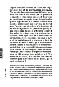 Le travail et l'islam