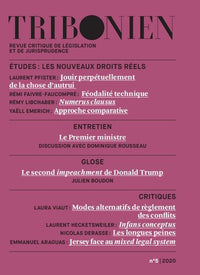 Tribonien. Revue critique de législation et de jurisprudence