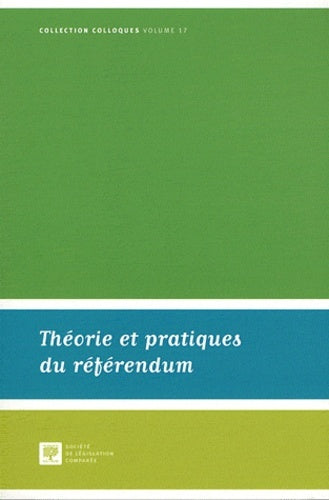 Théorie et pratiques du référendum