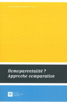 Homoparentalité ? Approche comparative