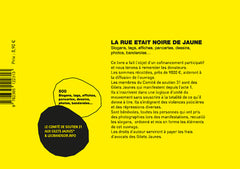 La rue était noire de jaune