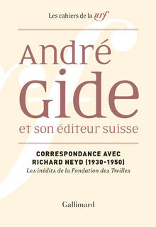 André Gide et son éditeur suisse