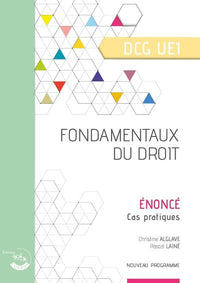Fondamentaux du droit - Énoncé: Cas pratiques. DCG UE1