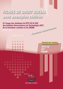 Fiches de droit social avec exemples chiffrés