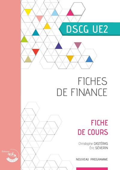 Fiches de finance: Fiches de cours du DSCG UE2