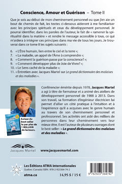 Conscience, amour et guérison - Tome 2