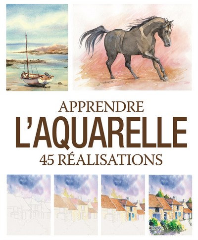 Apprendre l'aquarelle - 45 réalisations