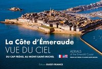 La Côte d'Émeraude vue du ciel