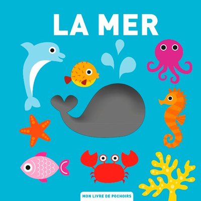 La mer, mon livre de pochoirs
