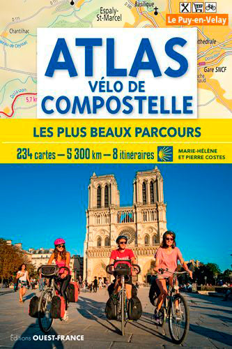 Atlas vélo de Compostelle - Les plus beaux parcours