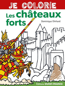 Je colorie les châteaux forts