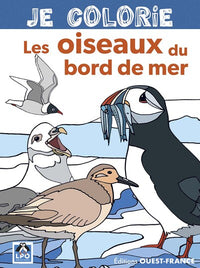 Je colorie les oiseaux du bord de mer