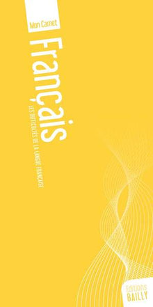 Mon carnet de français