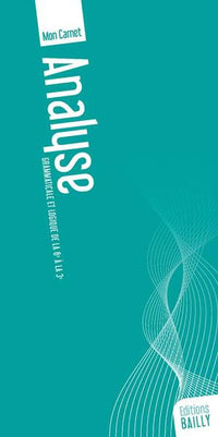 Mon carnet d'analyse grammaticale et logique, de la 6e à la 3e