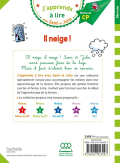 Sami et Julie CP Niveau 2 Il neige