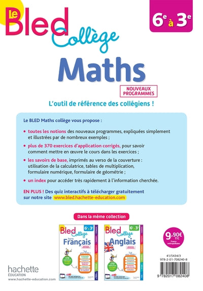 Bled Maths Collège