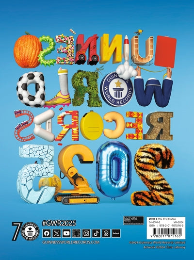 Guinness World Records 2025: 70e anniversaire