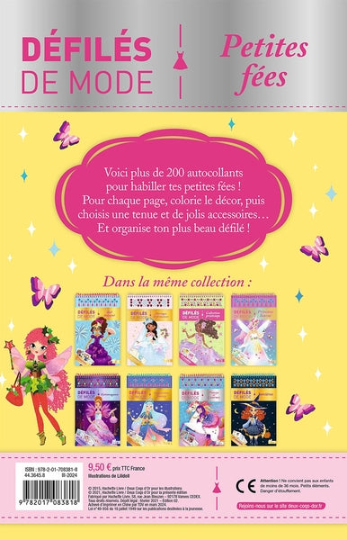 Petites fées - bloc à spirale