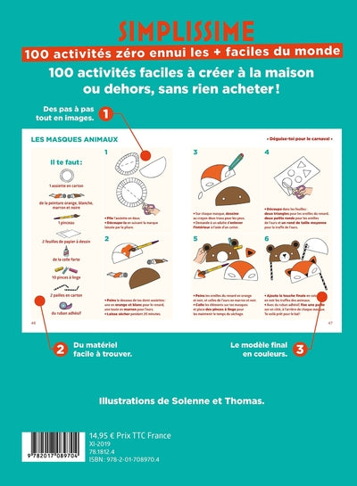 Simplissime - 100 activités zéro ennui