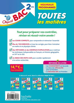 Objectif BAC Toutes les matières 2nde