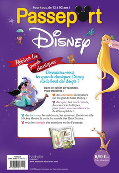 Passeport Disney : révisez les grands classiques ! - Cahier de vacances 2024